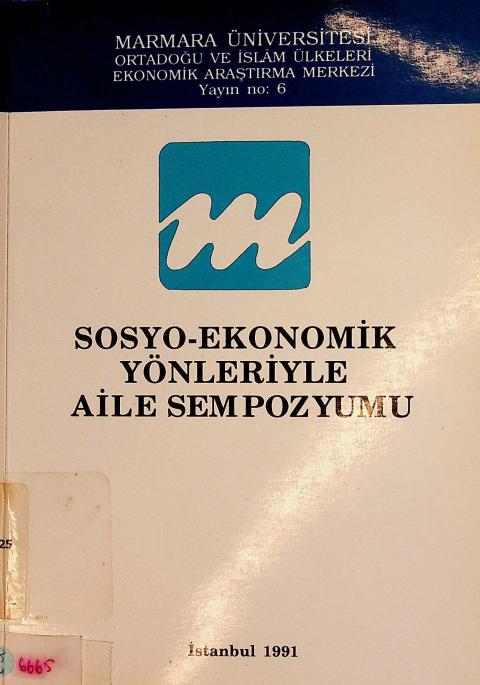 Sosyo-Ekonomik Yönleriyle Aile Sempozyumu